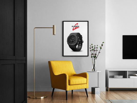 Casio G - Shock GA - 2100 - 1A1ER poster - M & SON