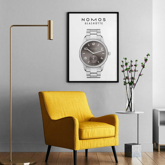 Nomos Club Sport neomatik 39 smoke 764 poster - M & SON