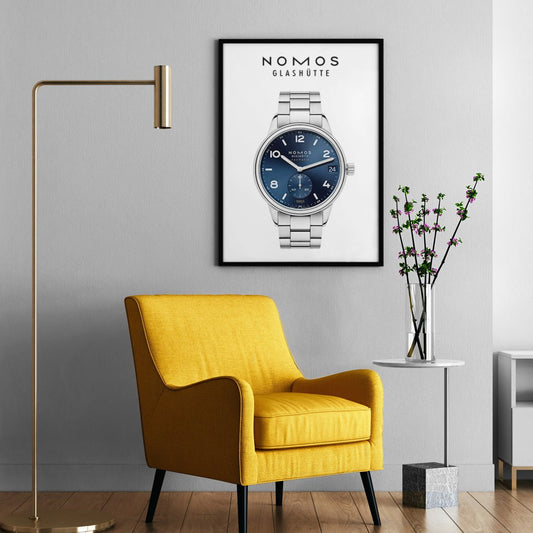 Nomos Club Sport neomatik 42 date blue 782 poster - M & SON