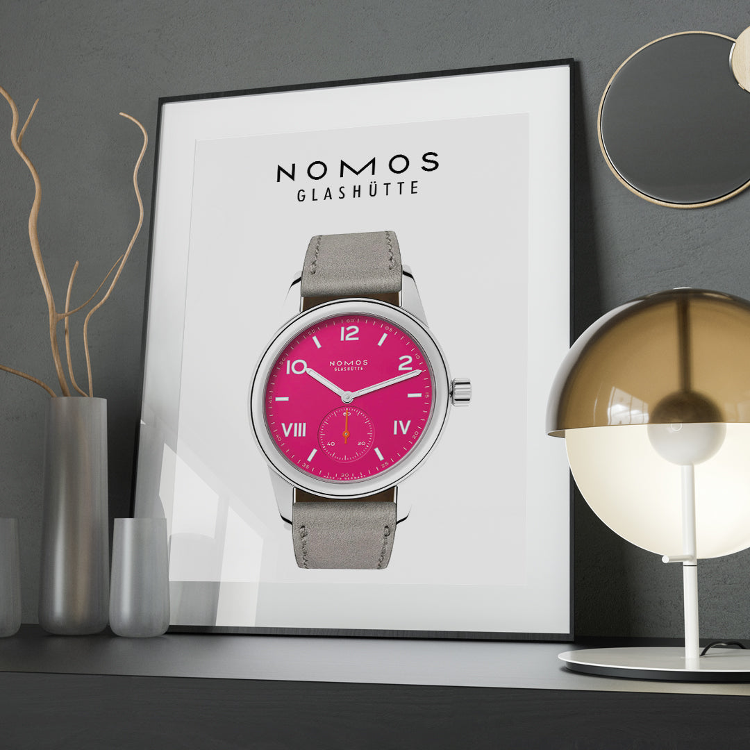 Nomos Club Campus 38 deep pink 728 poster