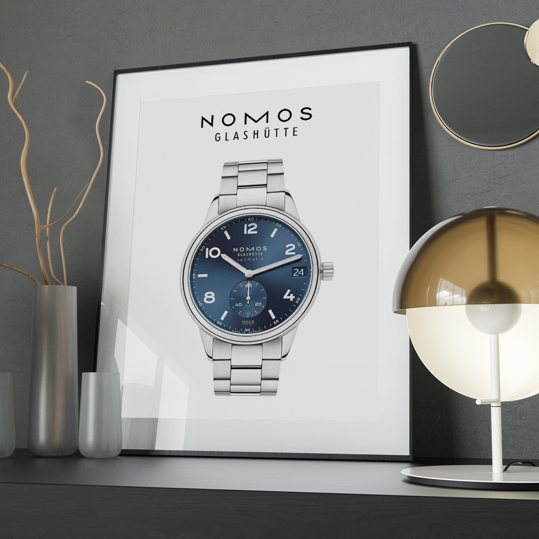 Nomos Club Sport neomatik 42 date blue 782 poster