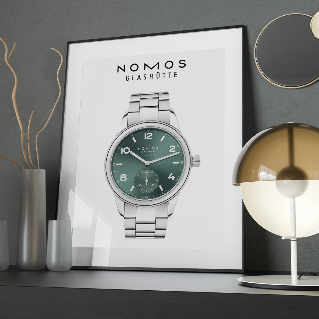 Nomos Club Sport neomatik petrol 745 poster