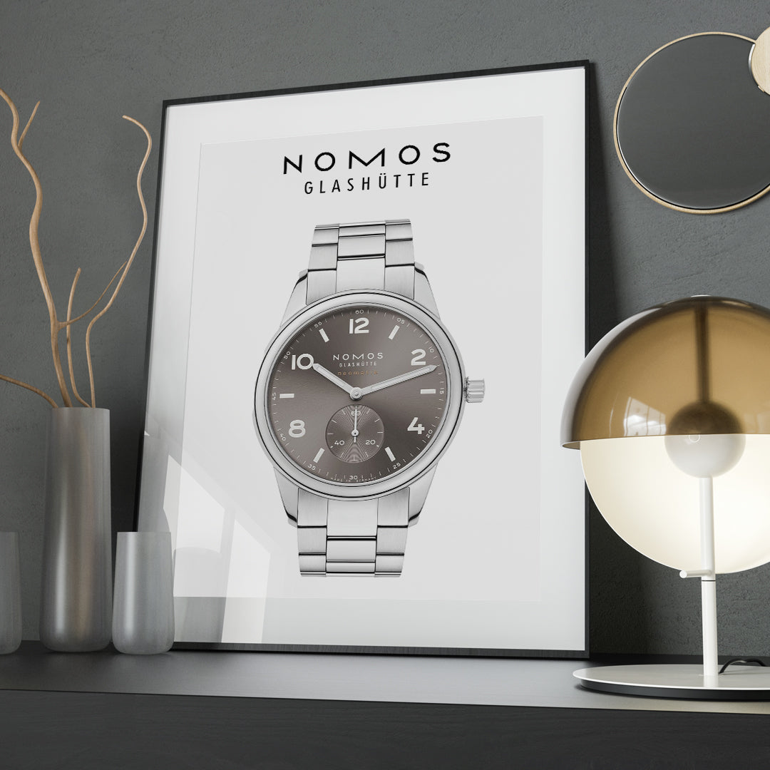 Nomos Club Sport neomatik 39 smoke 764 poster