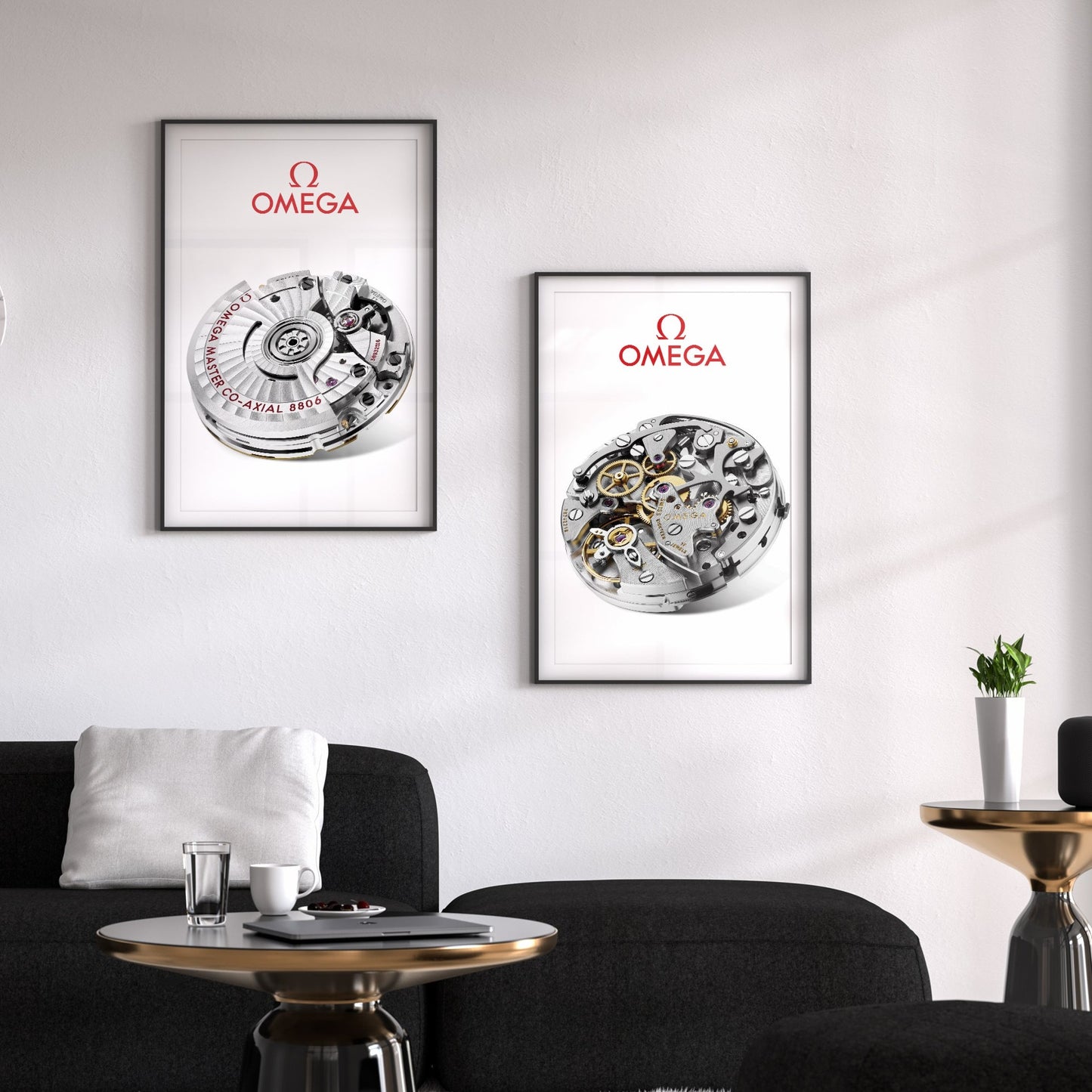 m and son, watch poster, forward facing