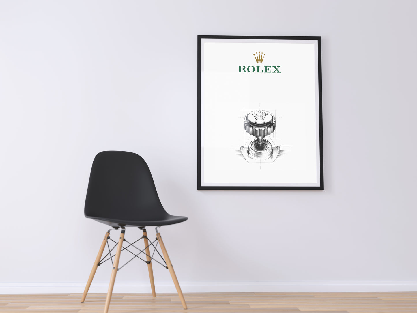 Rolex crown poster