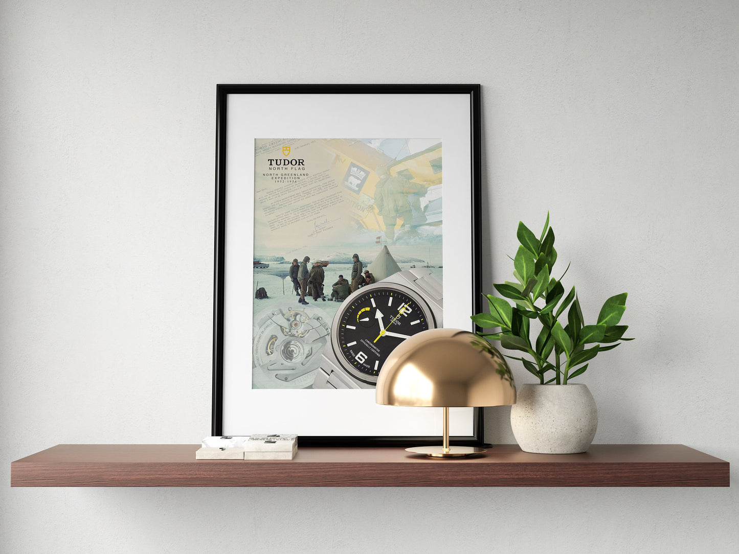Tudor North Flag Poster