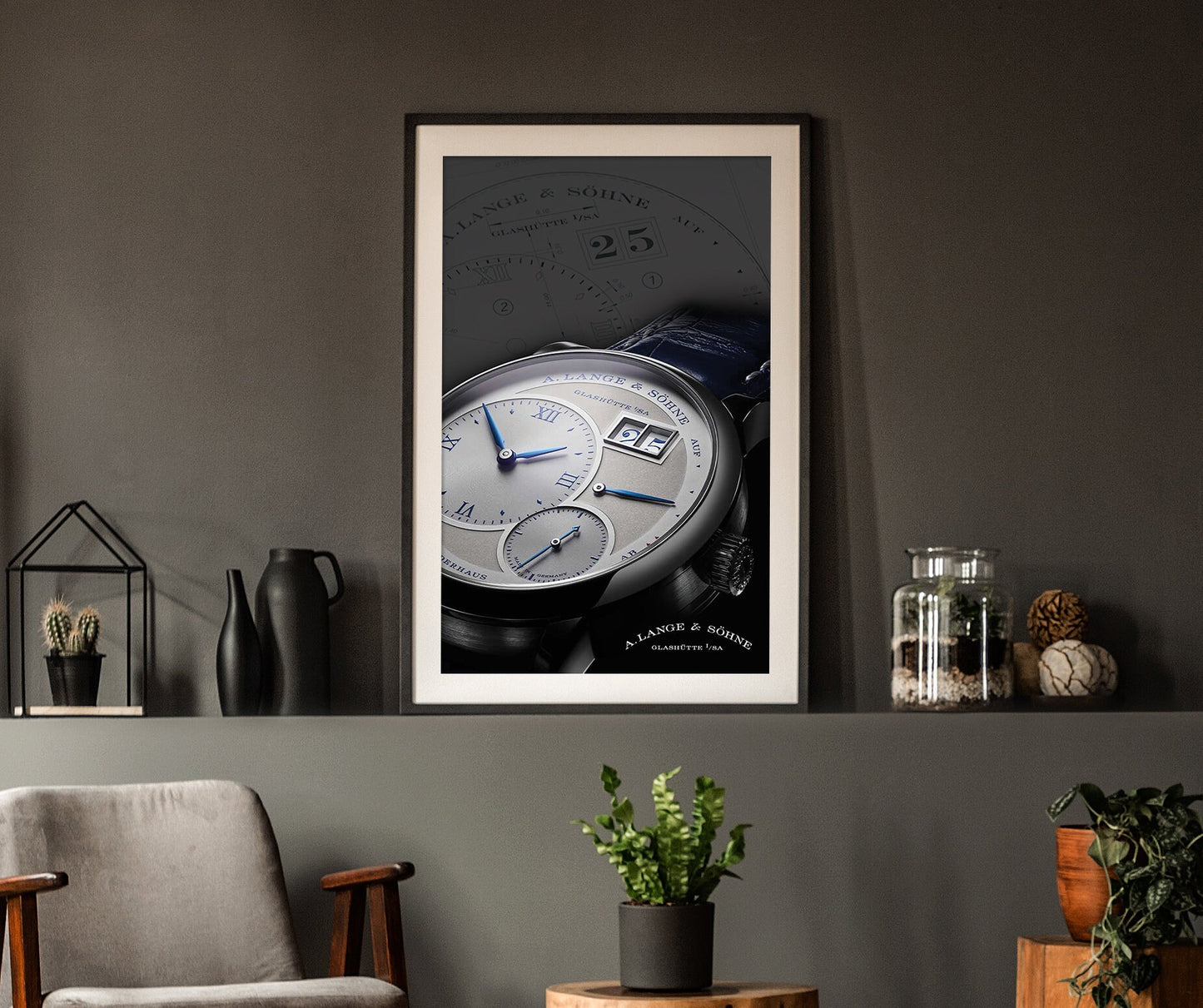 m and son, watch poster, forward facing