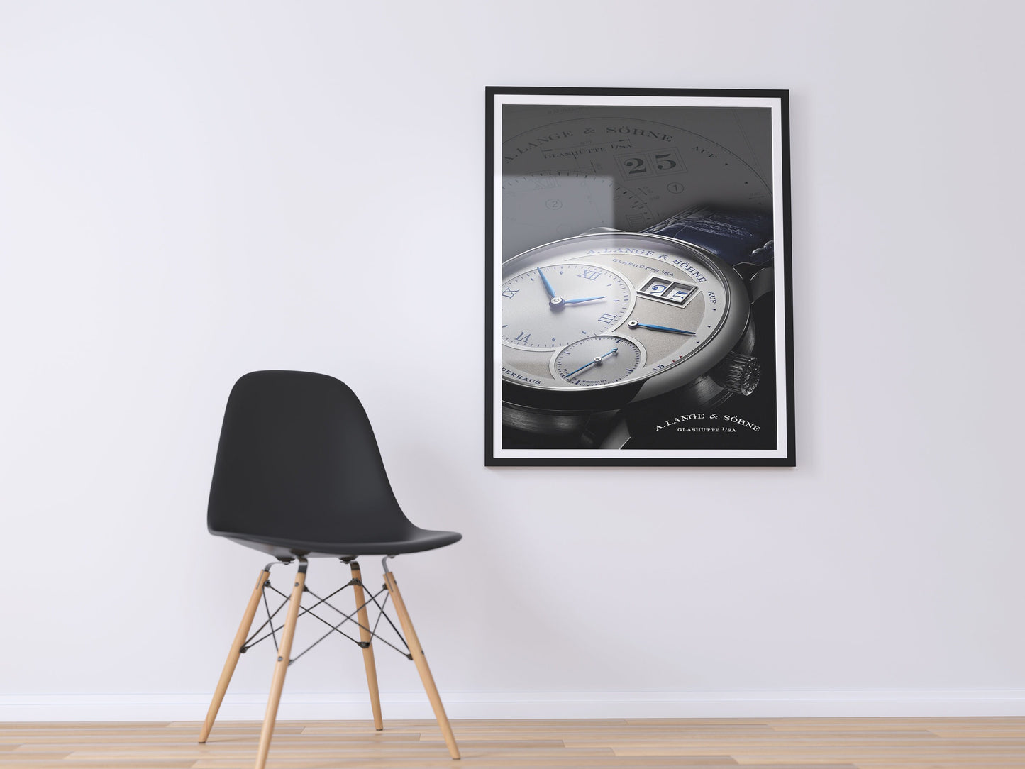 m and son, watch poster, forward facing