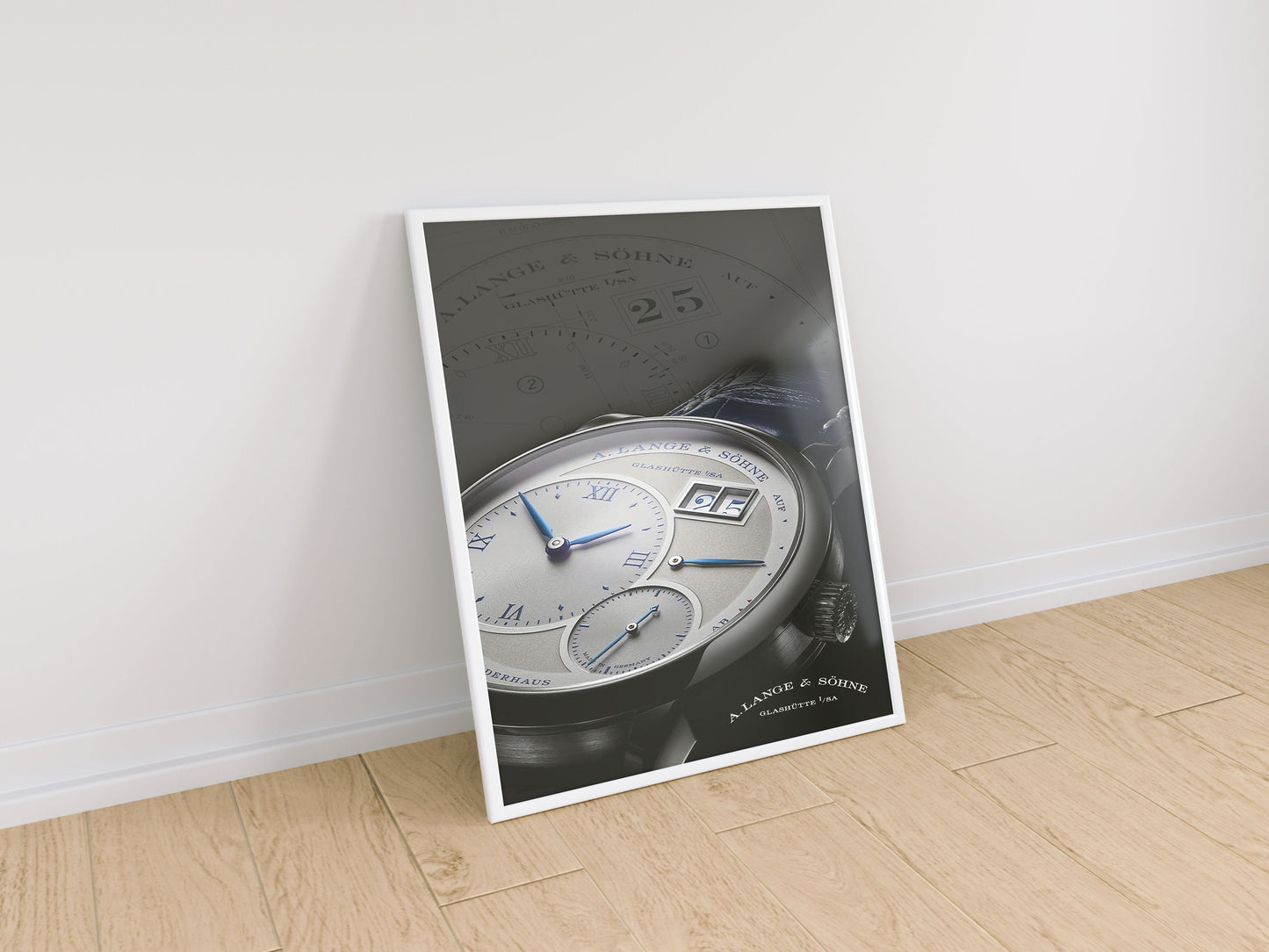 m and son, watch poster, forward facing