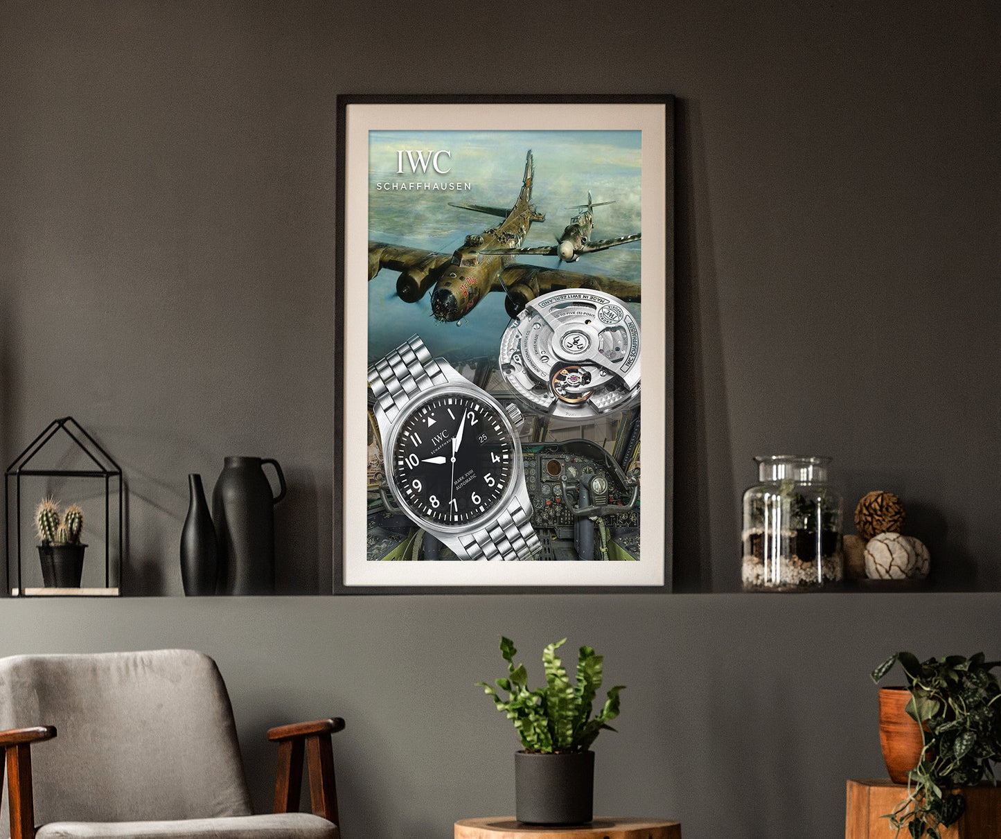 m and son, watch poster, forward facing