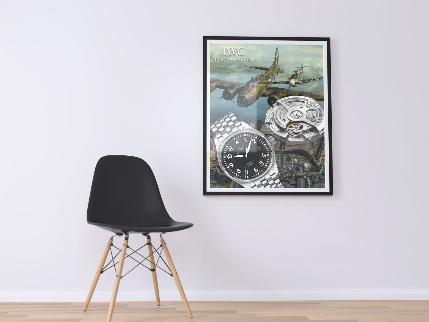 m and son, watch poster, forward facing