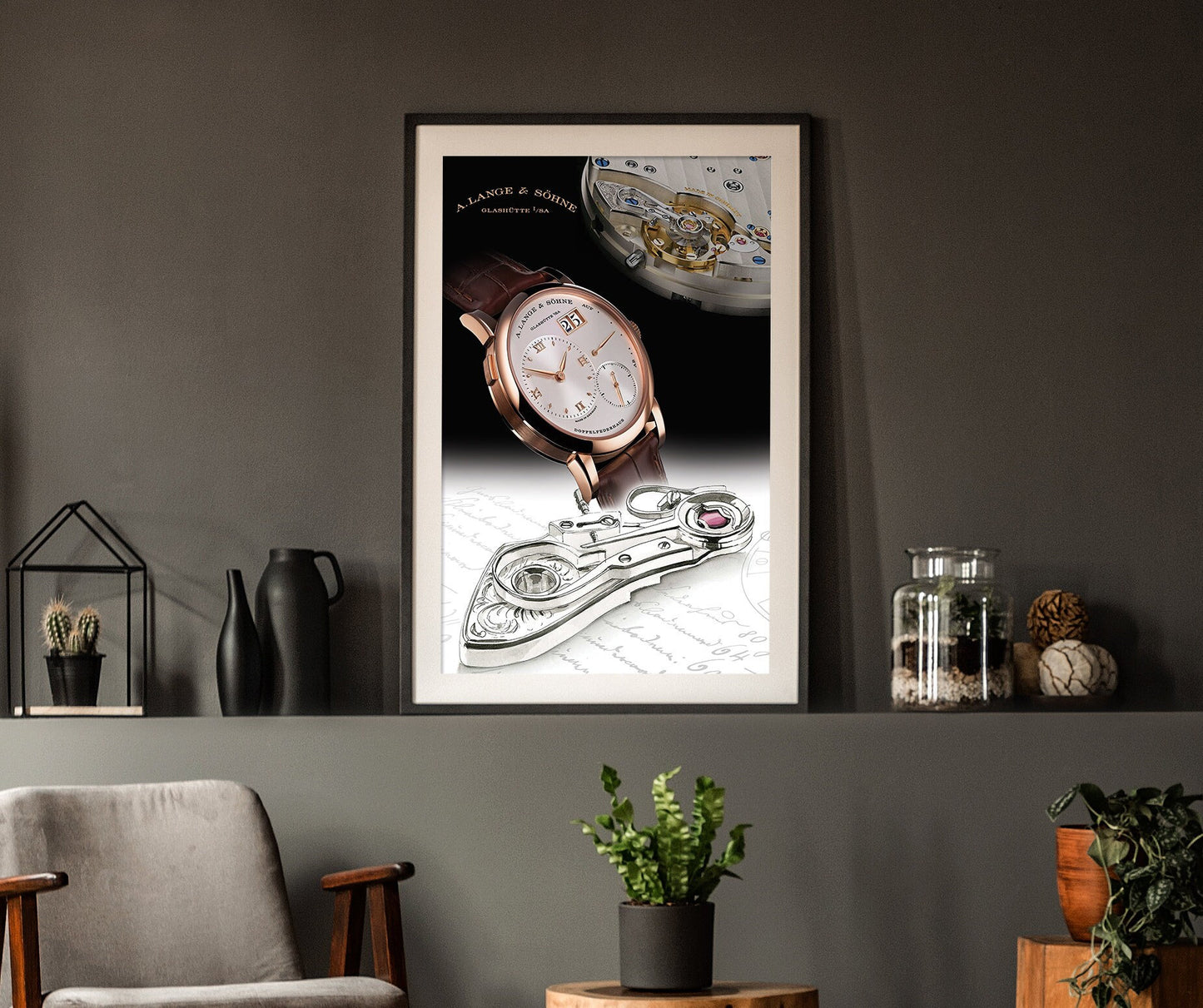 m and son, watch poster, forward facing