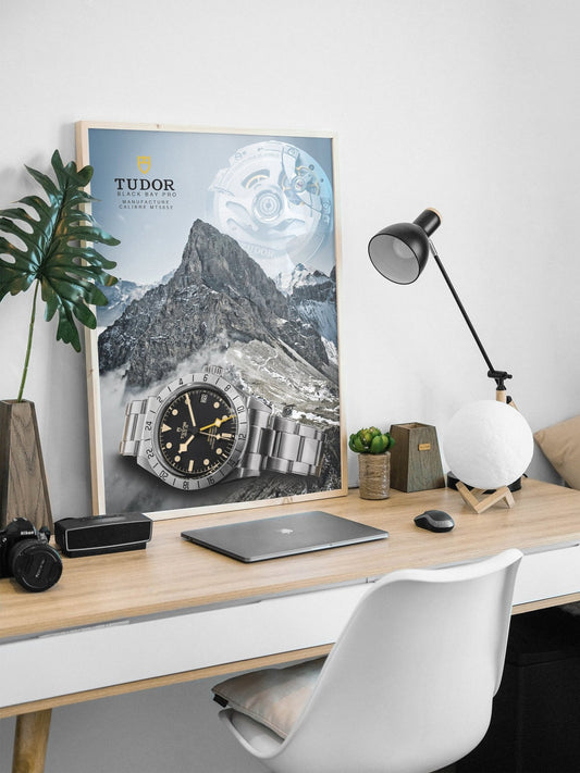 Tudor Black Bay Pro Poster - M & SON