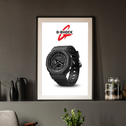 Casio G - Shock GA - 2100 - 1A1ER poster - M & SON