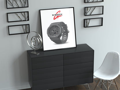 Casio G - Shock GA - 2100 - 1A1ER poster - M & SON