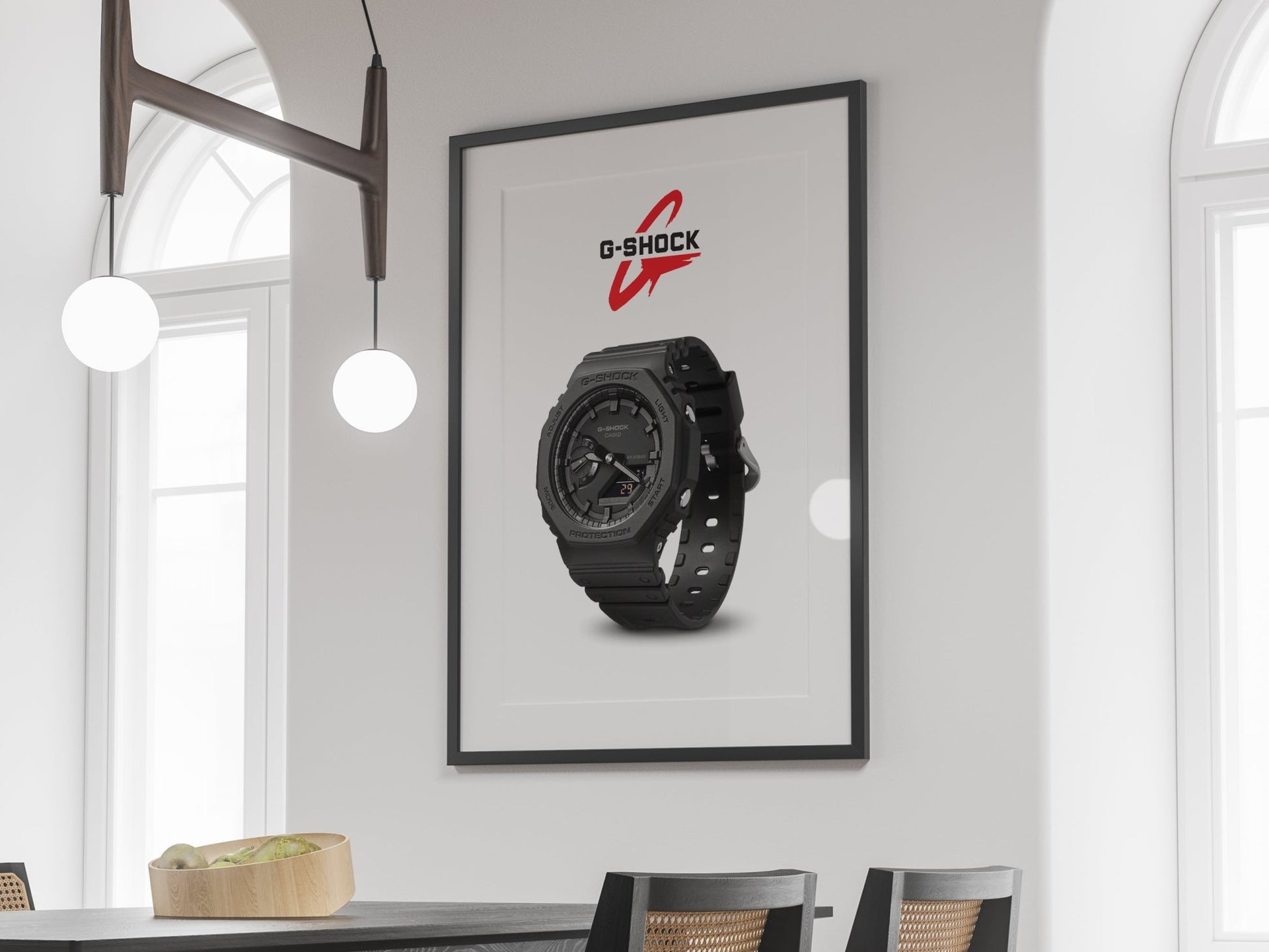 Casio G - Shock GA - 2100 - 1A1ER poster - M & SON