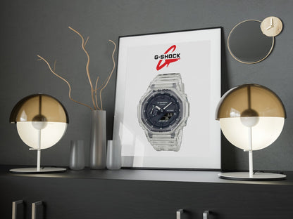 Casio G - Shock GA - 2100BM - 7A8ER poster - M & SON