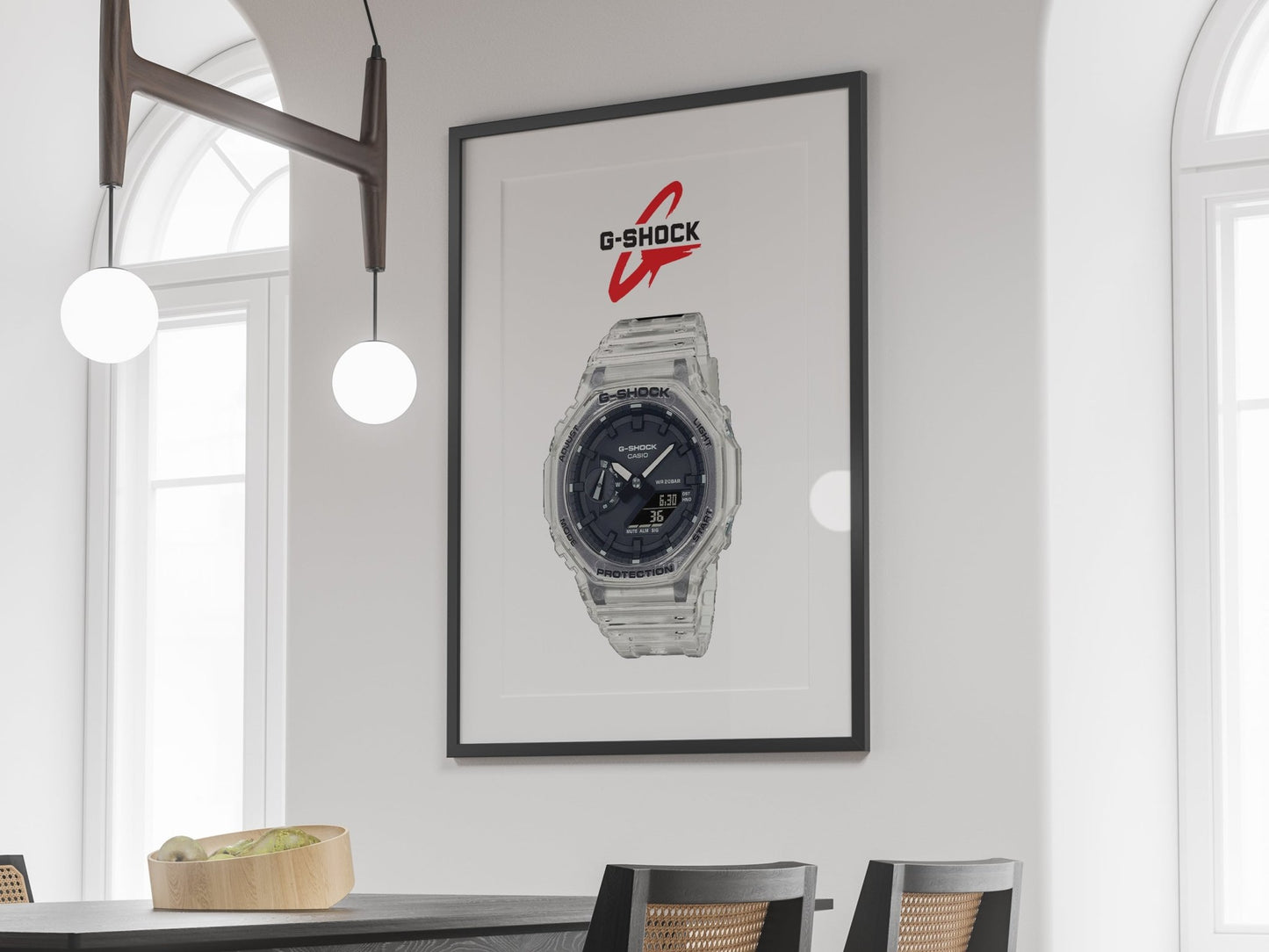 Casio G - Shock GA - 2100BM - 7A8ER poster - M & SON