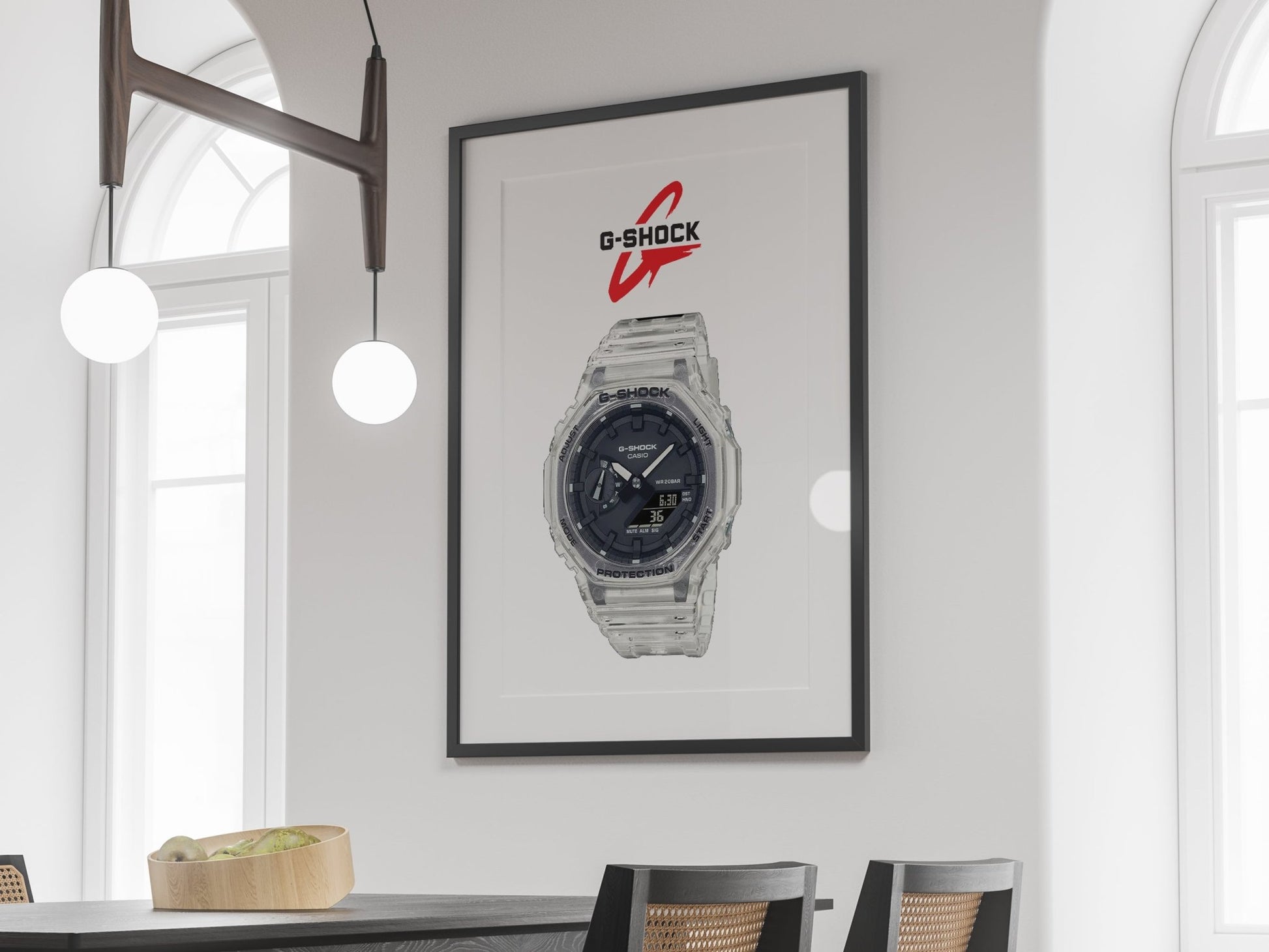 Casio G - Shock GA - 2100BM - 7A8ER poster - M & SON