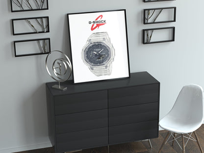 Casio G - Shock GA - 2100BM - 7A8ER poster - M & SON