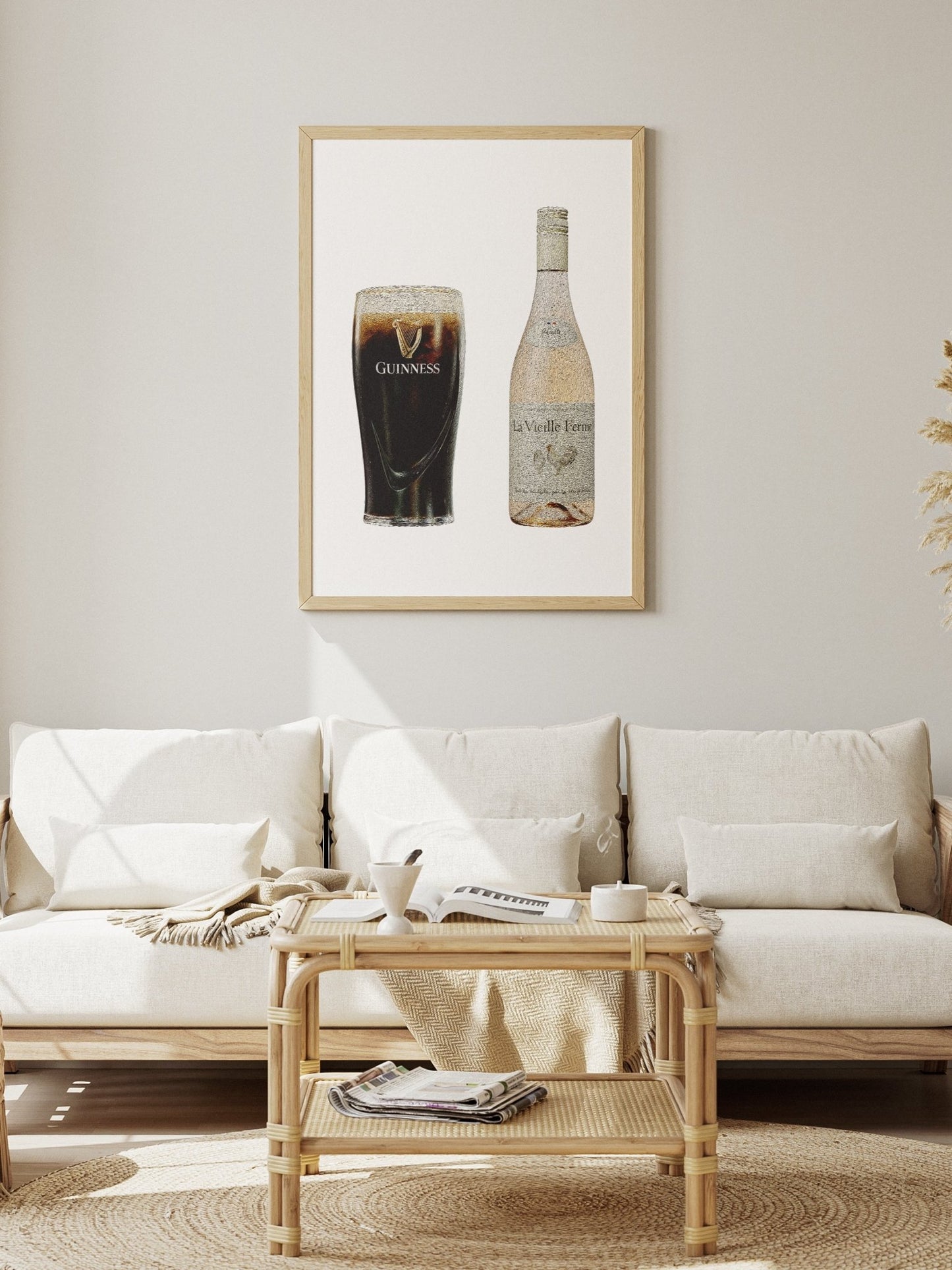 Drink poster test - M & SON