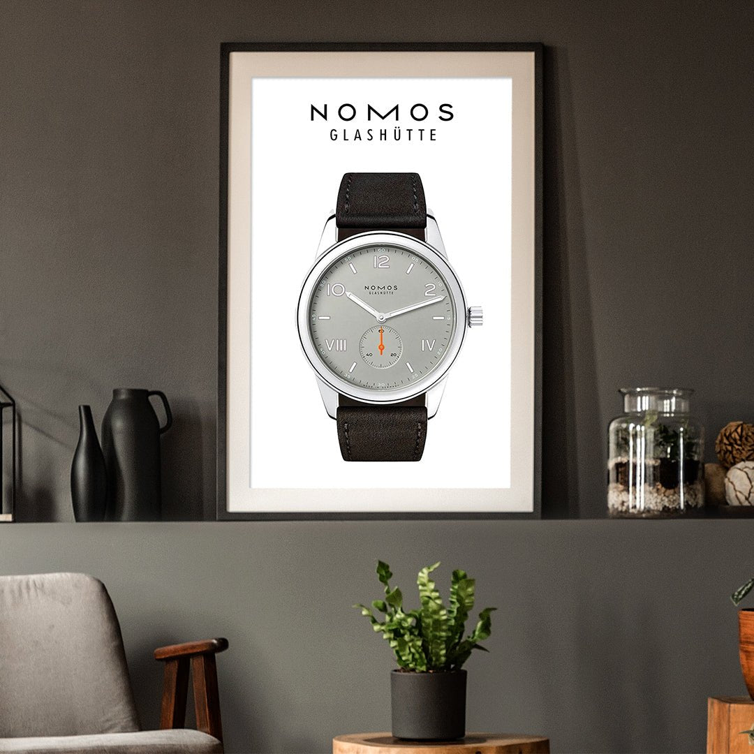 Nomos Club Campus 38 Absolute Grey 727 poster - M & SON