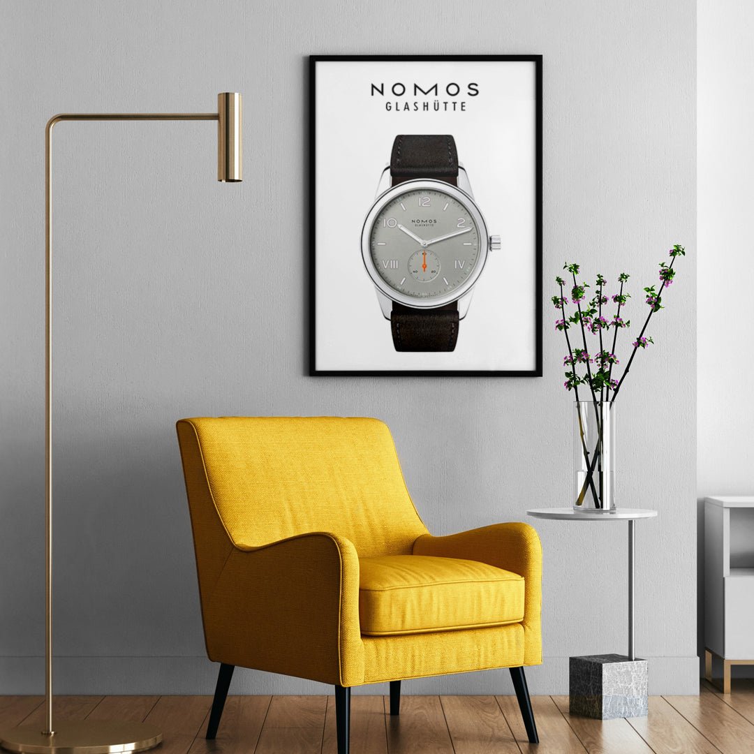 Nomos Club Campus 38 Absolute Grey 727 poster - M & SON