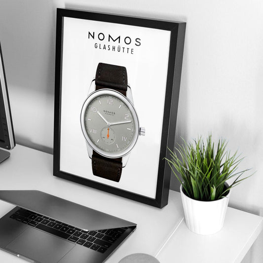 Nomos Club Campus 38 Absolute Grey 727 poster - M & SON