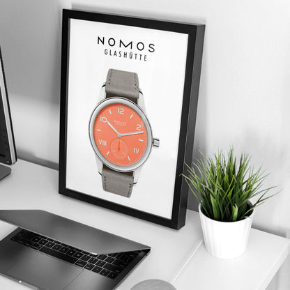 Nomos Club Campus 38 cream coral 725 poster - M & SON