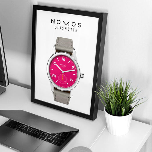 Nomos Club Campus 38 deep pink 728 poster - M & SON