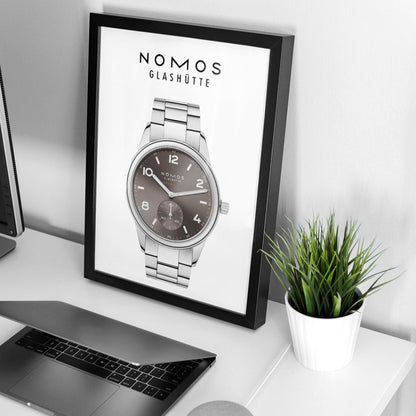 Nomos Club Sport neomatik 39 smoke 764 poster - M & SON