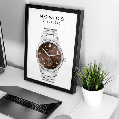 Nomos Club Sport neomatik 39 tabac 760 poster - M & SON
