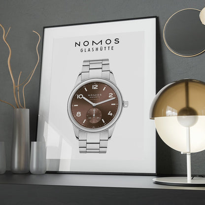 Nomos Club Sport neomatik 39 tabac 760 poster - M & SON