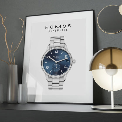 Nomos Club Sport neomatik 42 date blue 782 poster - M & SON