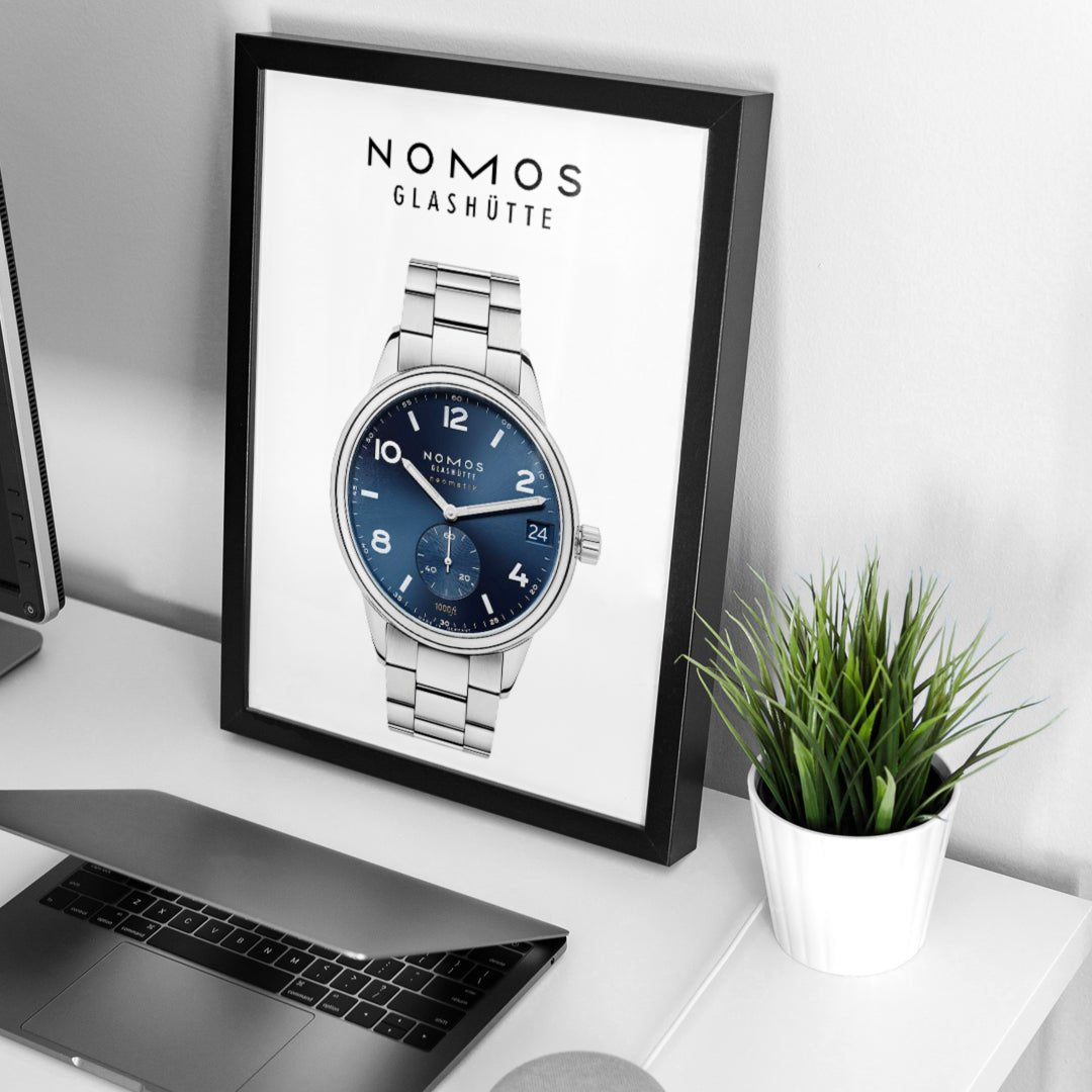 Nomos Club Sport neomatik 42 date blue 782 poster - M & SON