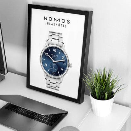 Nomos Club Sport neomatik 42 date blue 782 poster - M & SON