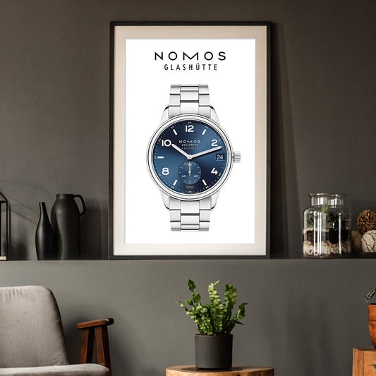 Nomos Club Sport neomatik 42 date blue 782 poster - M & SON