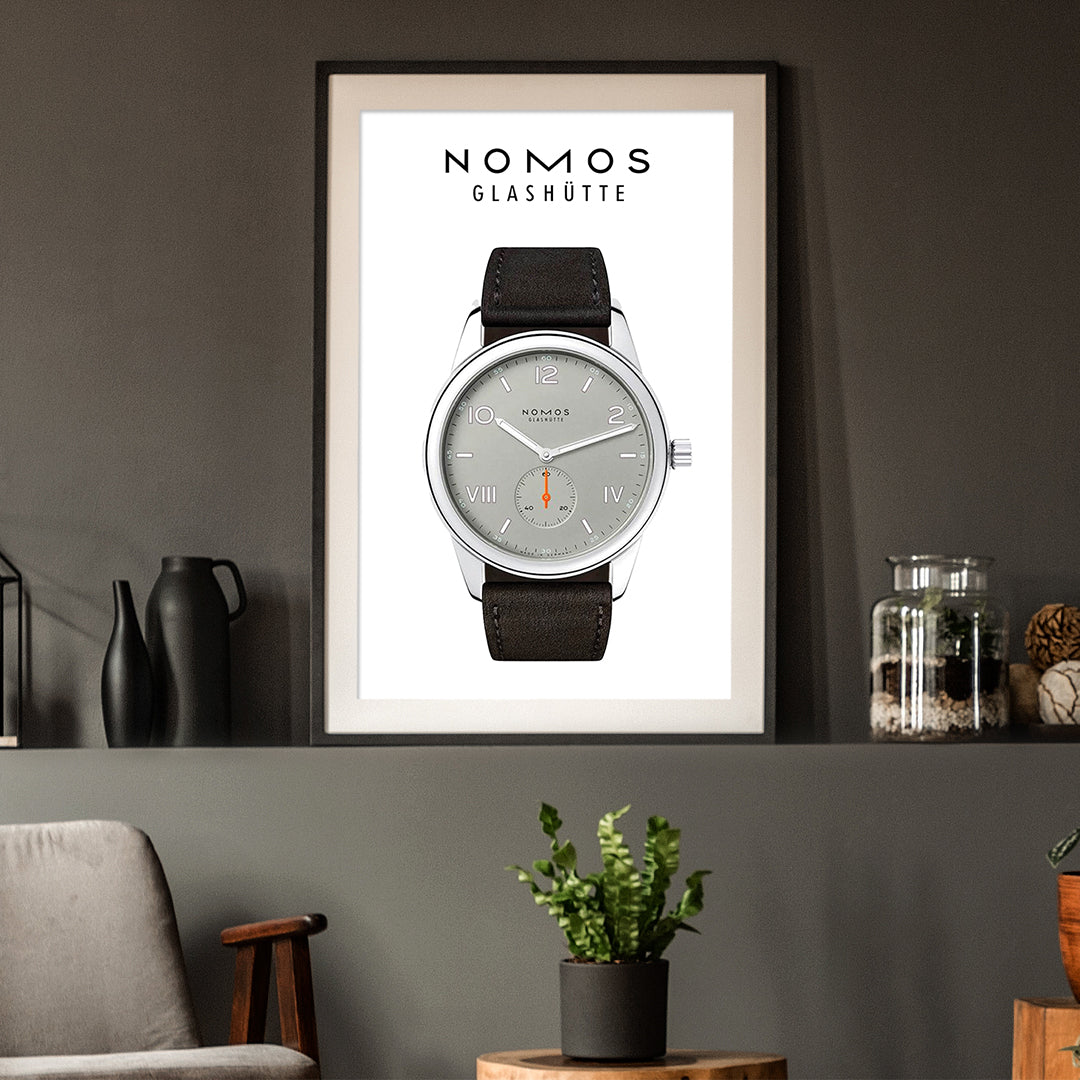 Nomos Club Campus 38 Absolute Grey 727 poster