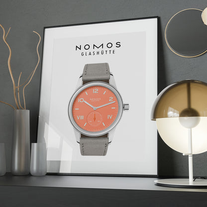 Nomos Club Campus 38 cream coral 725 poster