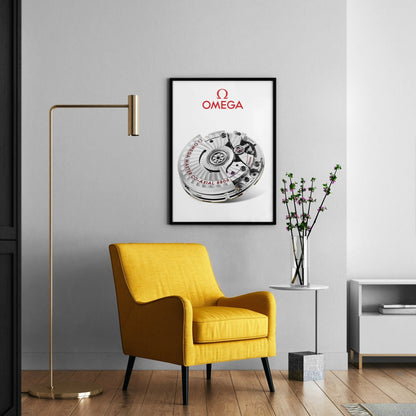 Omega 8806 Movement Poster - M & SON