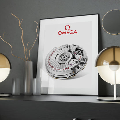 Omega 8806 Movement Poster - M & SON
