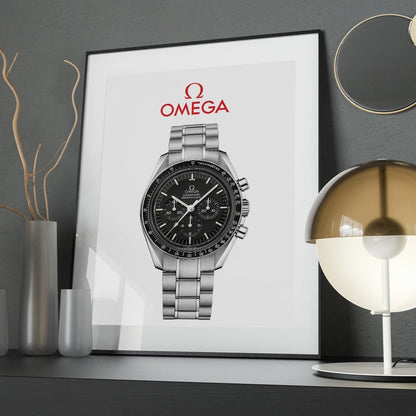 Omega Speedmaster poster - M & SON