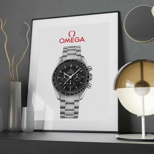 Omega Speedmaster poster - M & SON