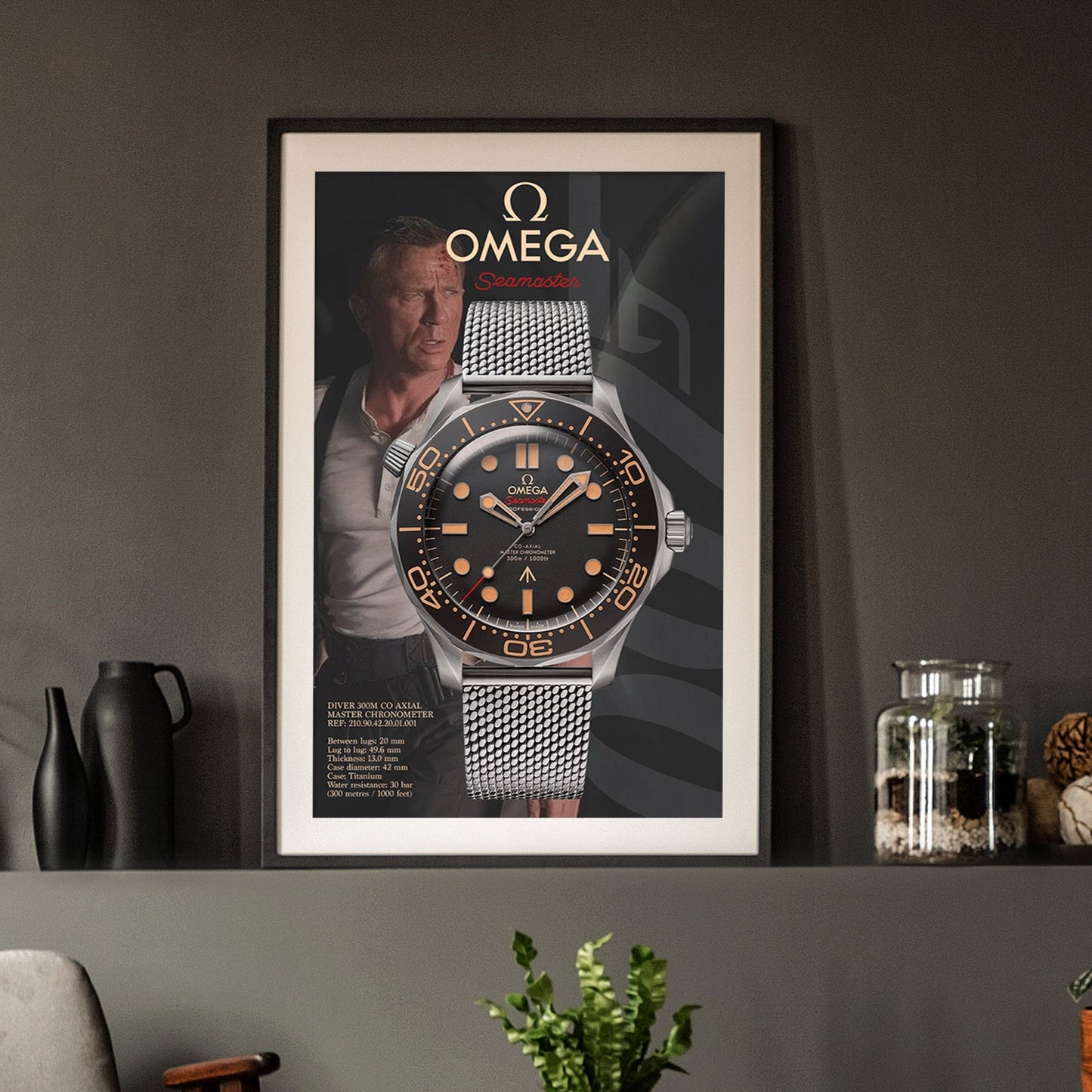 m and son, watch poster, forward facing