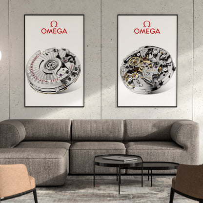 m and son, watch poster, forward facing