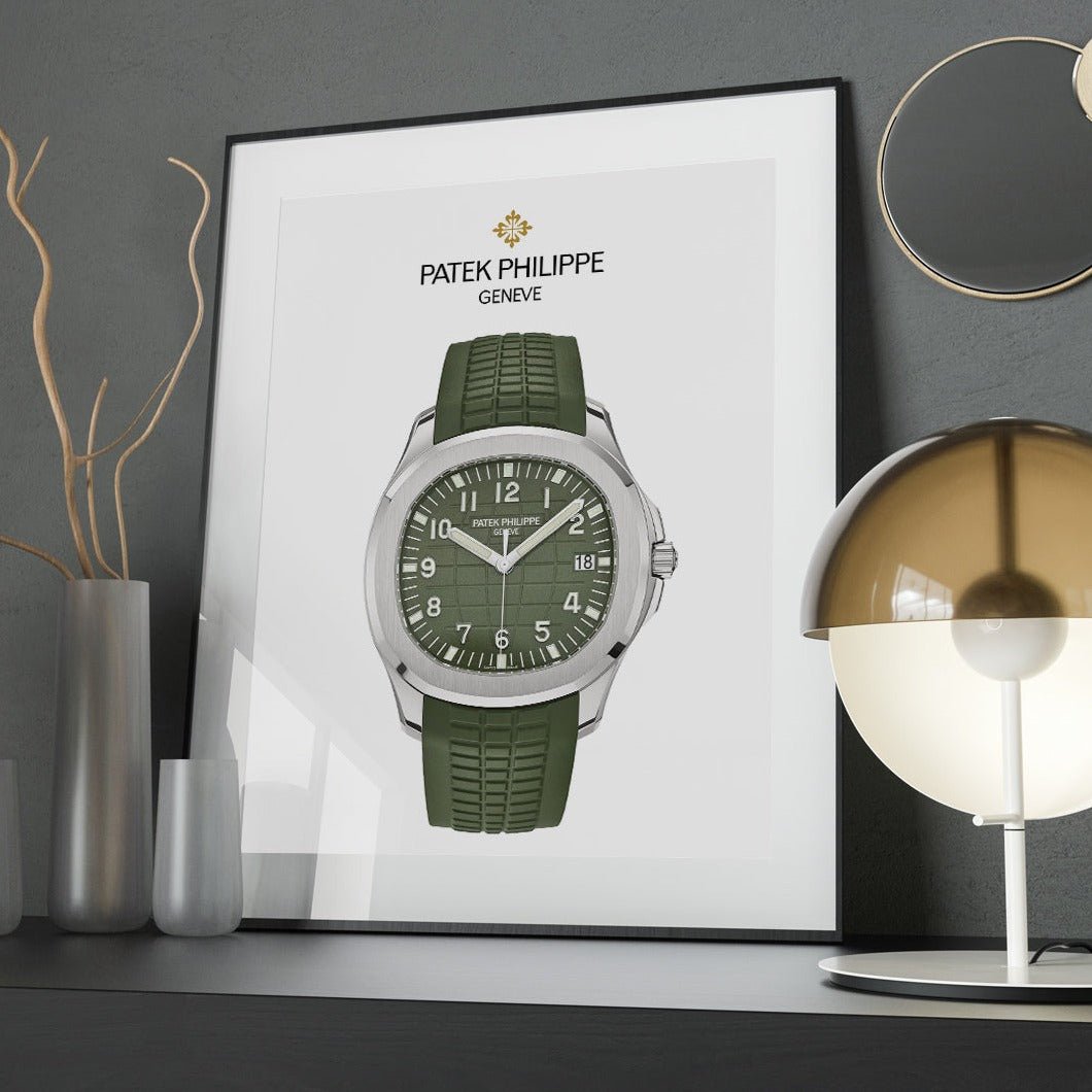 Patek Philippe Aquanaut green dial - M & SON