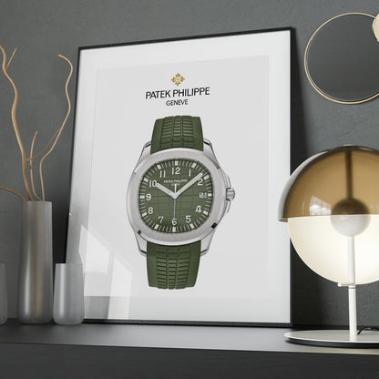 Patek Philippe Aquanaut green dial - M & SON