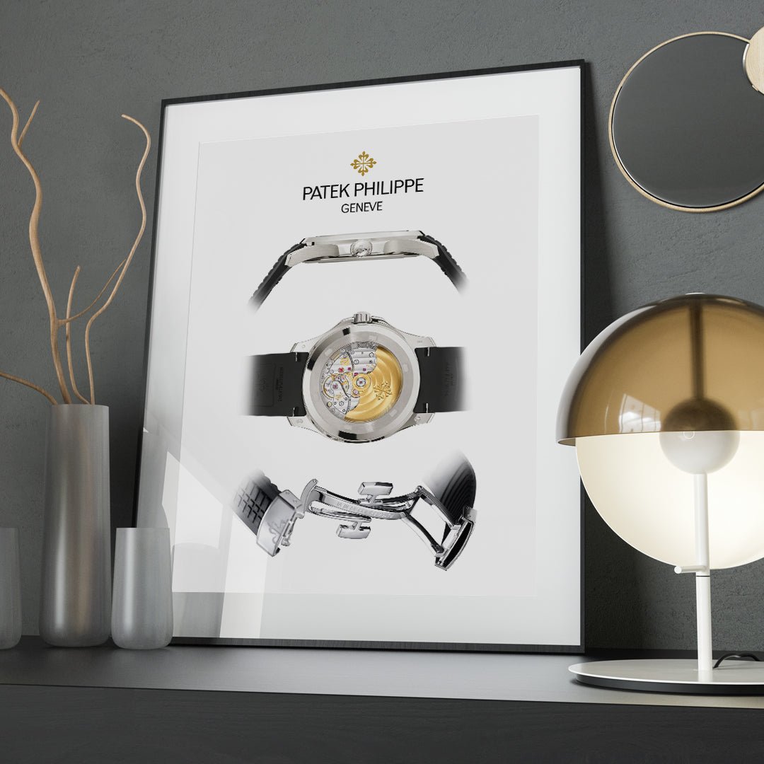 Patek Philippe Aquanaut Poster - M & SON