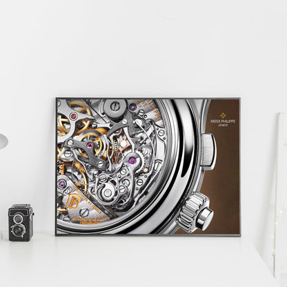 Patek Philippe Chronograph Movement Poster - M & SON