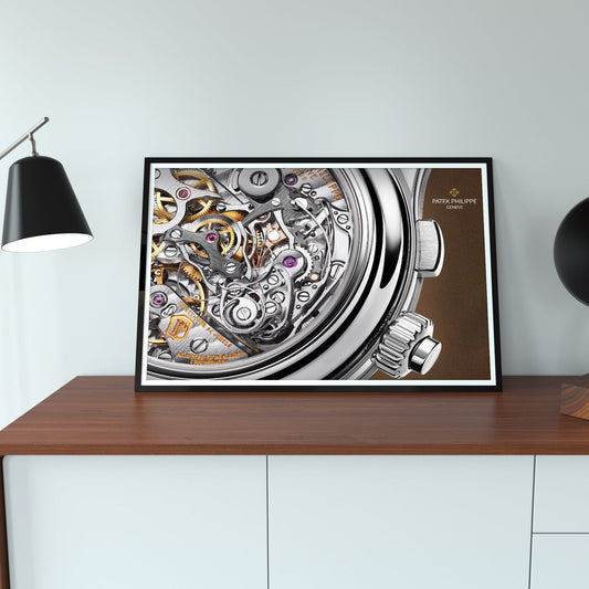 Patek Philippe Chronograph Movement Poster - M & SON